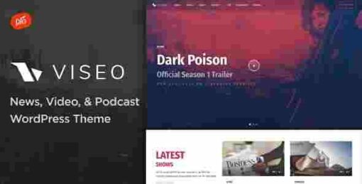 Viseo Theme GPL News, Video, & Podcast Theme