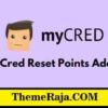 myCred Reset Points Addon GPL