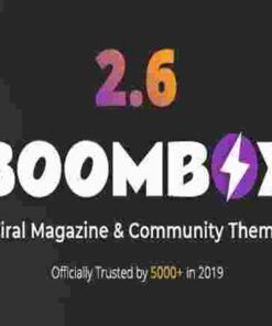 BoomBox Viral Magazine WordPress Theme Create News Websites