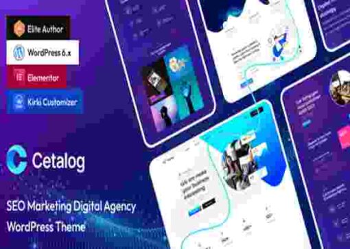 Cetalog Theme GPL Marketing & SEO Agency WordPress Theme