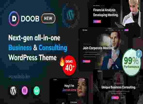 Doob Theme GPL Business & Consulting WordPress Theme 3 Doob Theme GPL Business & Consulting WordPress Theme