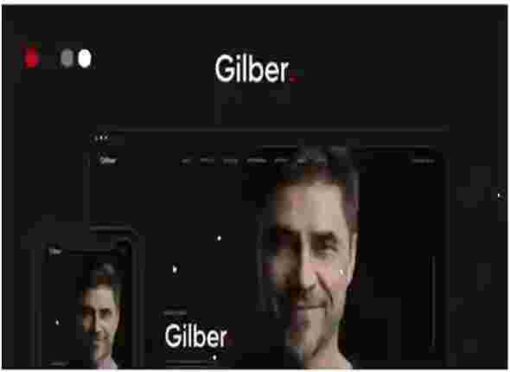Gilber Theme GPL Personal CV Resume WordPress Theme