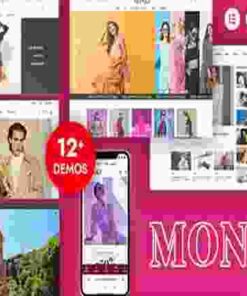 Monki Theme GPL Elementor Fashion WooCommerce WordPress Theme