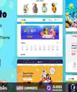 Petito Theme GPL Animals and Pets Store WooCommerce Theme