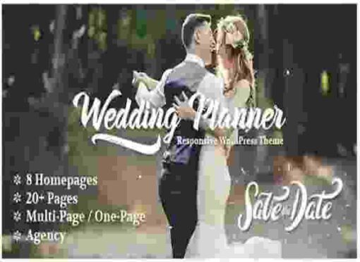 Wedding Planner Theme GPL Responsive WordPress Theme