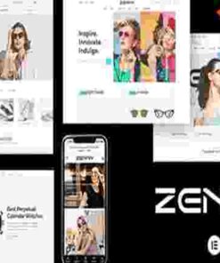 Zenny Theme GPL Eyewear & Glasses Elementor WooCommerce WordPress Theme