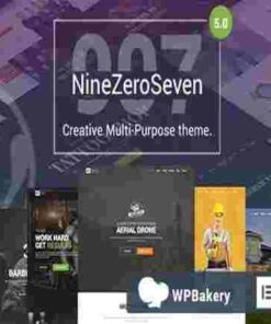907 Theme GPL Responsive Multi-Purpose WordPress Websites
