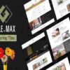 Tilemax GPL Theme Tiling, Flooring WordPress Theme