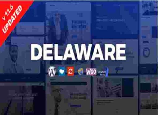 Delaware Theme GPL Consulting and Finance WordPress Websites