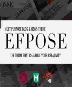 Efpose Theme GPL Multipurpose Blog and Newspaper Theme