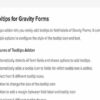 Gravity Forms Tooltips GPL – WPMonks