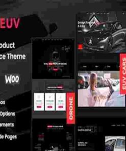 NextEuv Theme GPL EV Shop Single Product Store WordPress