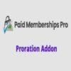 Paid Memberships Pro Proration Addon GPL