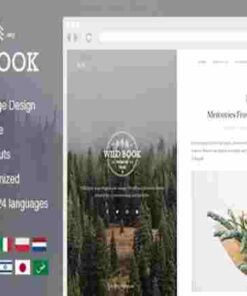 Wild Book Theme GPL Vintage & Elegant WordPress Blog Theme