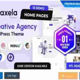 Products Update 2 5 Axela Theme GPL Creative Agency & Portfolio WordPress Theme