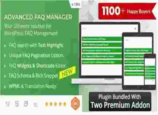 BWL Advanced FAQ Manager GPL Plugin