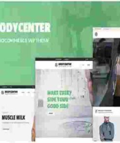 BodyCenter Theme GPL Gym, Fitness WooCommerce WordPress Theme