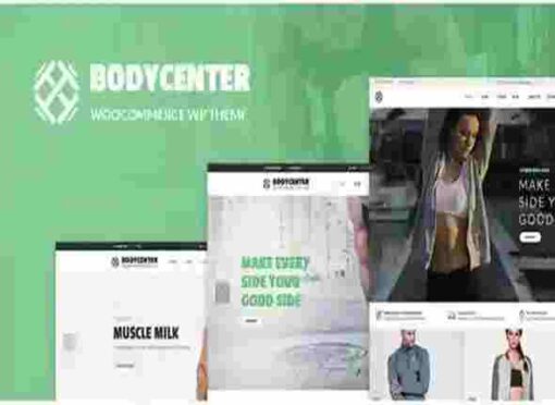 BodyCenter Theme GPL Gym, Fitness WooCommerce WordPress Theme