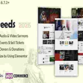 Products Update 2 10 Deeds Theme GPL Best Responsive Nonprofit Church WordPress Theme