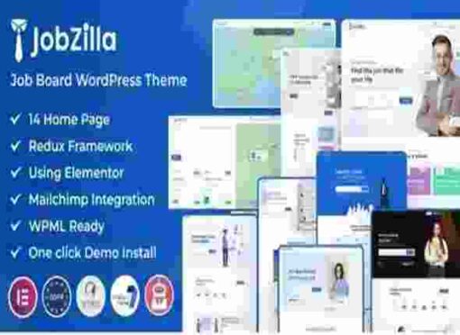 JobZilla Theme GPL Job Board WordPress Theme