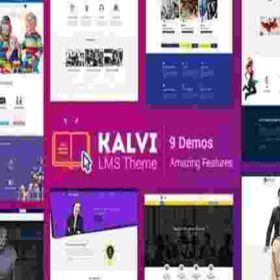 Products Update 2 8 Kalvi Theme GPL LMS Education WordPress Theme