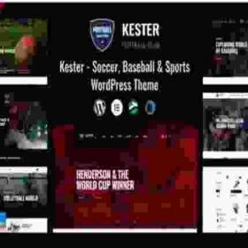 Products Update 2 3 Kester Theme GPL Soccer Club & Sports News WordPress Theme