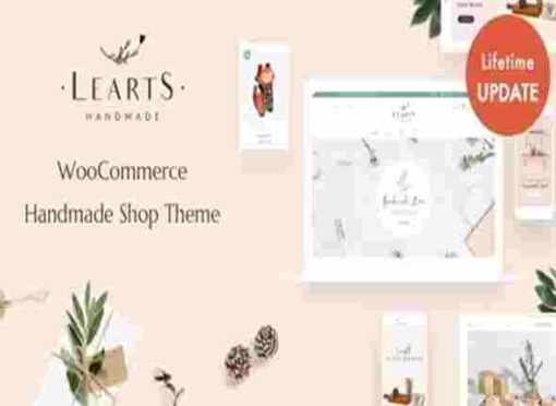 LeArts Theme GPL Handmade Shop WooCommerce WordPress Theme