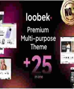 Loobek Theme GPL Elementor Multipurpose WooCommerce Theme