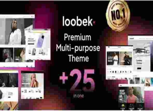 Loobek Theme GPL Elementor Multipurpose WooCommerce Theme