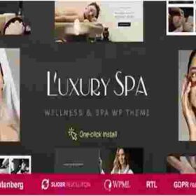 Products Update 2 1 Luxury Spa Theme GPL Wellness and Beauty WordPress Theme