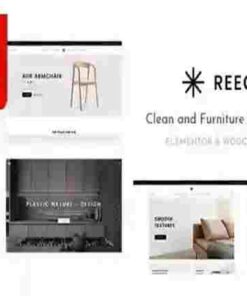 Reeco Theme GPL Furniture WooCommerce WordPress Theme