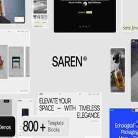 Products Update 2 14 Saren Theme GPL Multi-Concept WooCommerce WordPress Theme