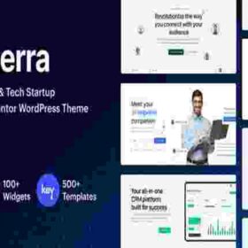 Products Update 2 13 Sierra Theme GPL SaaS & Tech Startup Elementor WordPress Theme