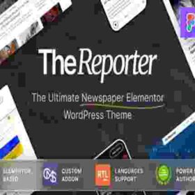 Products Update 2 11 The Reporter Theme GPL Newspaper Editorial WordPress Theme