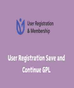 User Registration Save and Continue GPL Plugin
