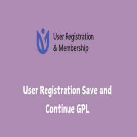 Products Update 2 19 User Registration Save and Continue GPL Plugin