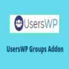 UsersWP Groups Addon GPL Plugin