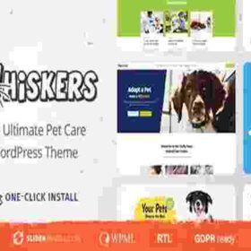 Products Update 2 2 Whiskers Theme GPL Pets Store, Vet Clinic, Animal Adoption Theme