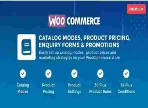 WooCommerce Catalog Mode GPL Pricing, Enquiry Forms & Promotions